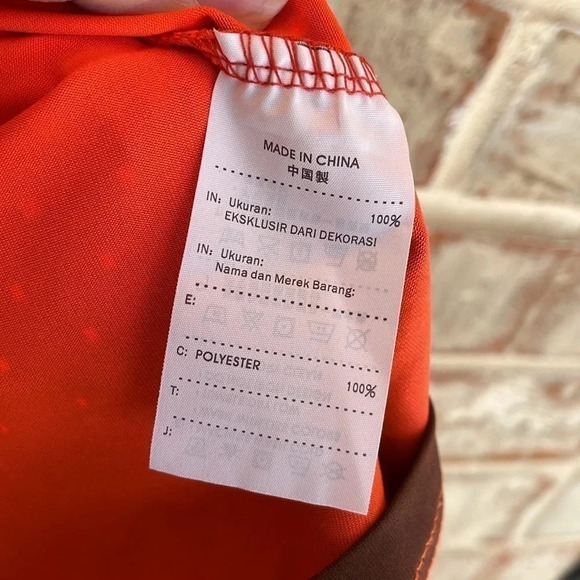 Sport-Dri Orange Black Dri Fit Polo Shirt - Picture 5 of 8